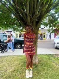 Image 1 of The Vanda Mesh Dress