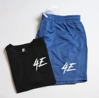 4E Short Set Blue