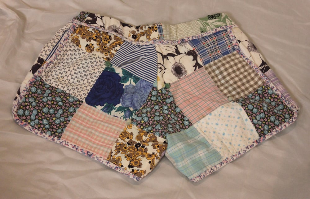 Image of Patchwork Shorts