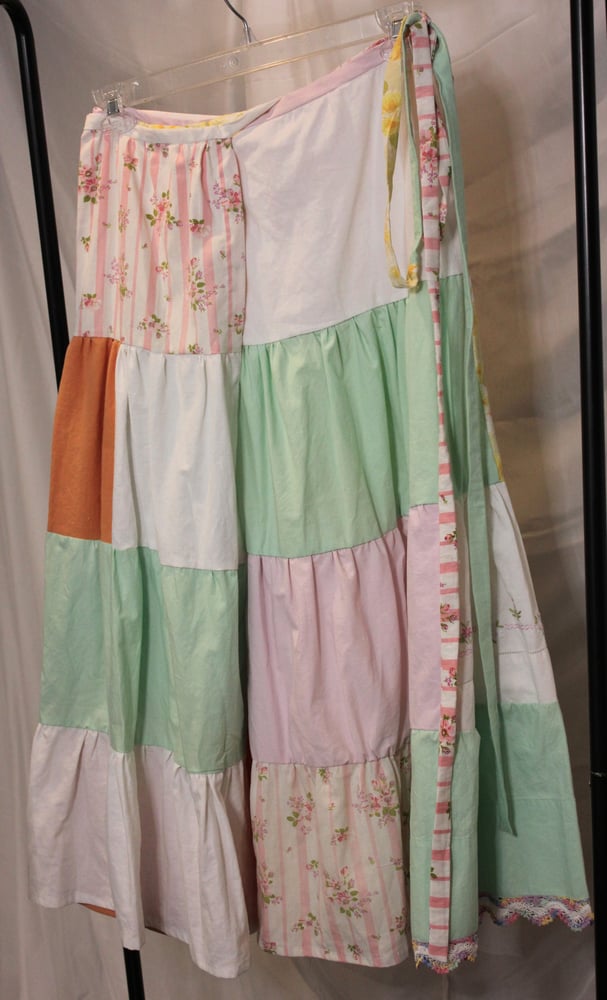 Image of Garden Wrap Skirt