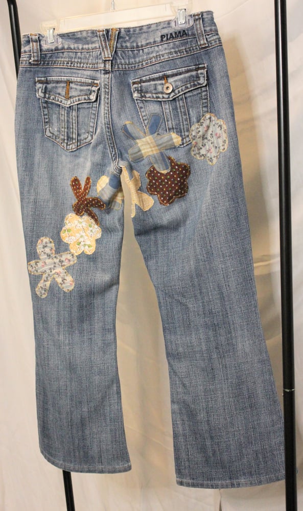 Image of Flower Power Reworked Jeans