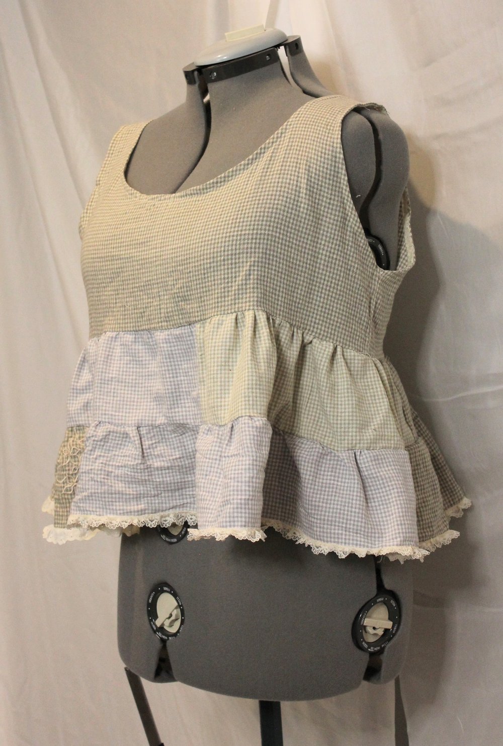 Image of Gingham Swing Tank Top