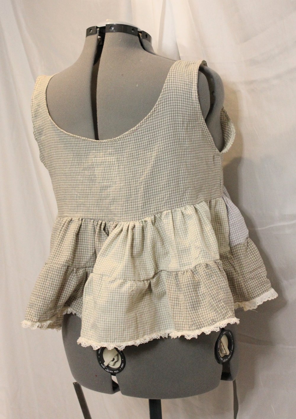 Image of Gingham Swing Tank Top