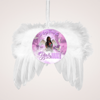 Custom Angel Wing Ornament