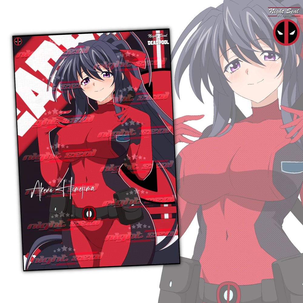 Image of DEAD POOL V.2 x WAIFUS
