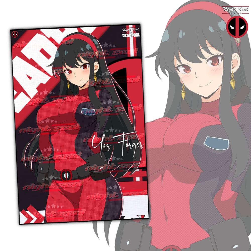 Image of DEAD POOL V.2 x WAIFUS