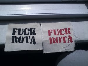 Image of Fuck Rota Patch