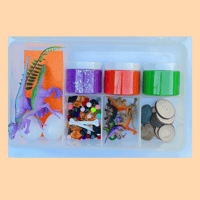 Image 2 of Play dough Dinosaur kit