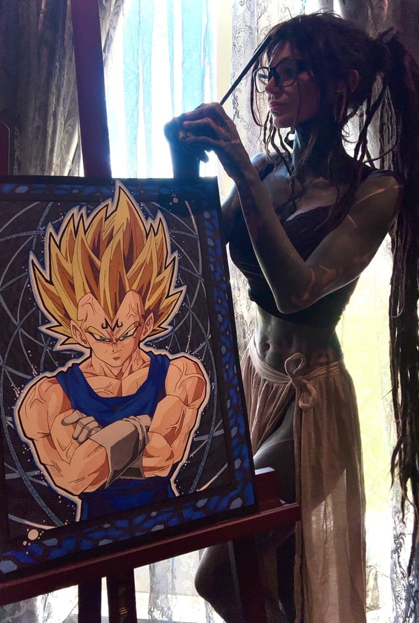 Image of Vegeta- prints