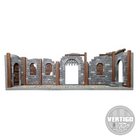 Image 1 of 1:12 Scale Roadside Ruins Diorama Super Deluxe Bundle
