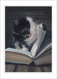 "Avid Reader" Print
