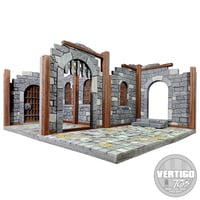 Image 4 of 1:12 Scale Roadside Ruins Diorama Super Deluxe Bundle