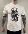 *NEW*  Krampus white T shirt 