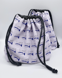 Image 1 of Super Tuna Drawstring Bag - Full-Sized