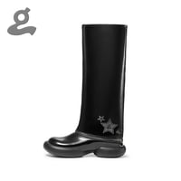 Image 4 of Black Detachable Boots