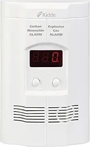  Carbon Monoxide Detector, Propane, Natural, Methane, & Explosive 