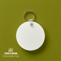 Image 4 of Customizable Round Keychain 