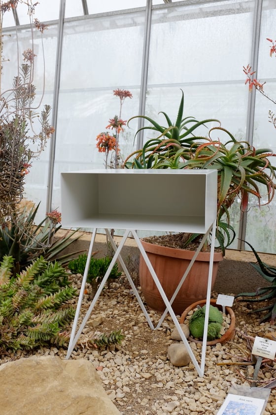 Image of Slight Second Paper White Robot side table 