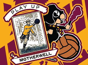 Image of Play Up Motherwell Sticker Pack