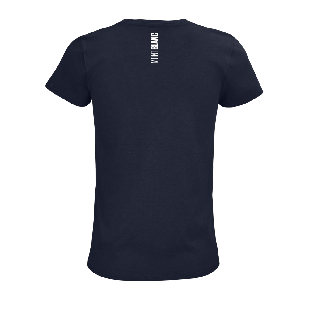 Monte Bianco T-shirt Donna blu navy / bianco PULSE