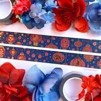 lunar lanterns washi tape [gold foil]