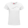 Monte Bianco T-shirt Donna bianco / nero PULSE