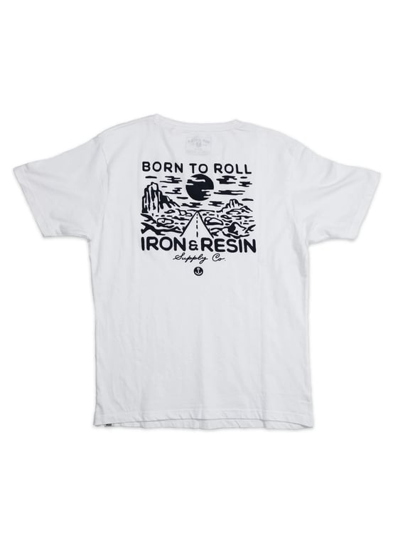 Image of Born To Roll Tee  by Iron & Resin