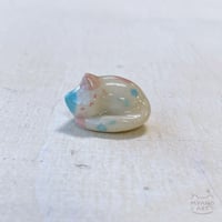 Image 1 of sleeping cat figurine