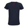 Monviso T-shirt Donna blu navy / rosso PULSE