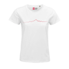 Monviso T-shirt Donna bianco / rosso PULSE