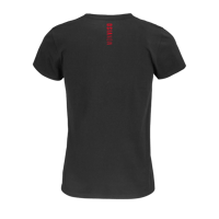 Image 2 of Monviso T-shirt Donna nero / rosso PULSE