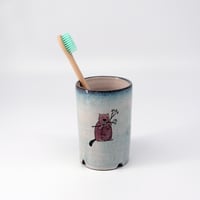 Image 1 of Beaver Toothbrush Pot