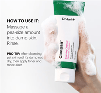Image 2 of Dr. Jart+ Cicapair Tiger Grass Enzyme Foam Cleanser 100 ml