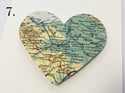 Rocket & Co. Small ‘Love Taunton’ & ‘Love Somerset’ map artworks