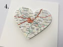 Rocket & Co. Small ‘Love Taunton’ & ‘Love Somerset’ map artworks
