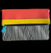 Image of Calypso Leather Fold Over Clutch