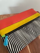 Image 4 of Calypso Leather Fold Over Clutch
