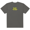 Boy Retro 'Space Invaders' Vintage T-Shirt - Dark Gray