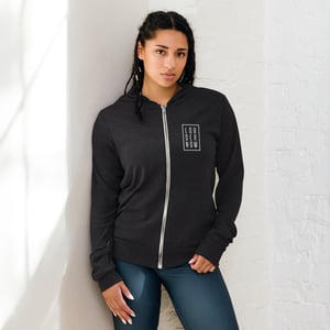 Image of LOUDERNOW Lightweight Unisex zip hoodie