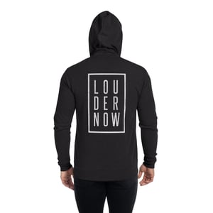 Image of LOUDERNOW Lightweight Unisex Zip Hoodie