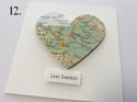 Rocket & Co. Small ‘Love Taunton’ & ‘Love Somerset’ map artworks