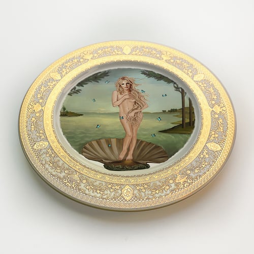 Image of reNancimiento de Britney - Fine China Plate - #0739