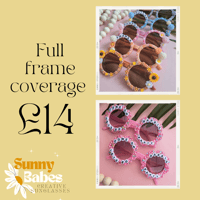 Full covered sunglasses design 