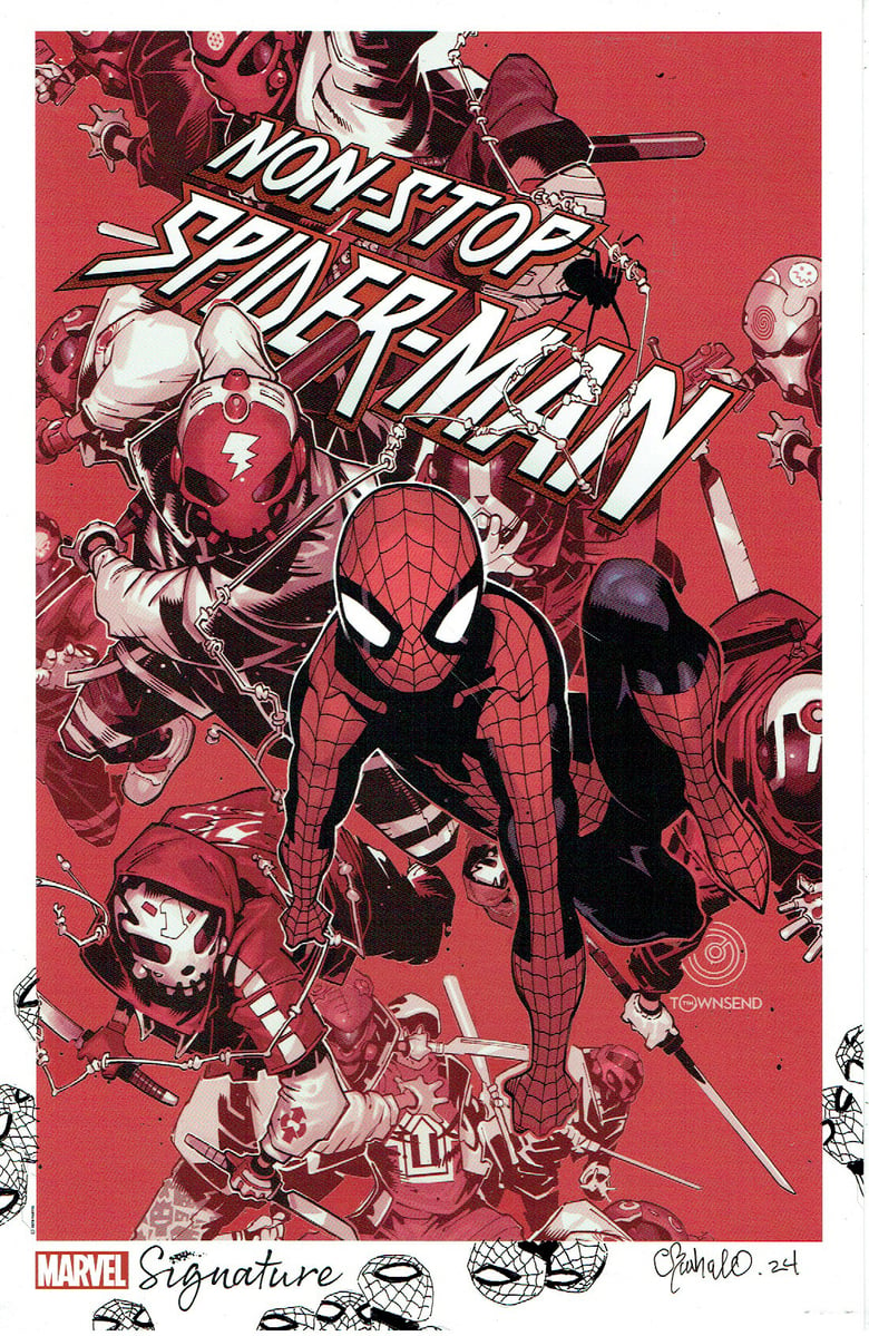 Image of NON-STOP SPIDER-MAN PRINT---with REMARQUE!