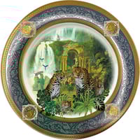 Image 1 of Leopards ruins - Fine China Plate - #0788