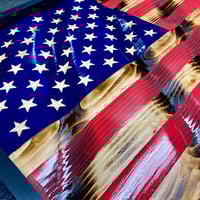 Image 1 of Wavy American Flag