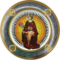 Image 1 of Tigresa - Fine China Plate - #0788