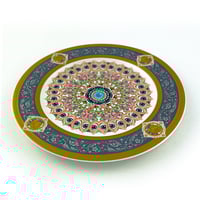Image 2 of White horse kaleidoscope - Fine China Plate - #0788