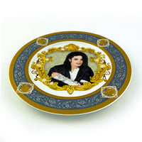 Image 2 of The King Of Pop -  Fine China Plate - #0788