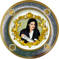 Image 1 of The King Of Pop -  Fine China Plate - #0788